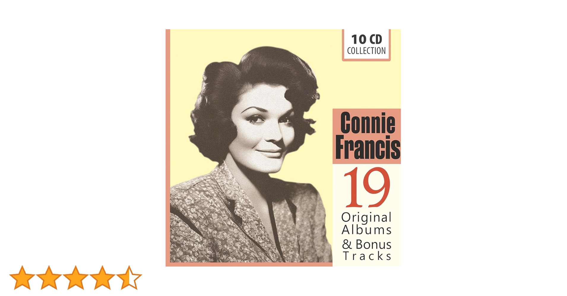 洋楽 Connie Francis - 19 Original Albums & Connie-Francis-19-Original-